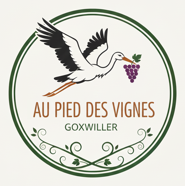 Logo Au Pied des Vignes, gîte à Goxwiller