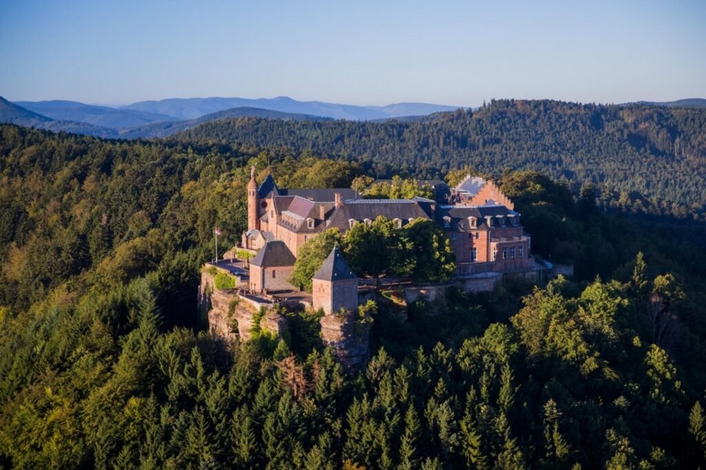 Mont Sainte-Odile dans les Vosges alsaciennes